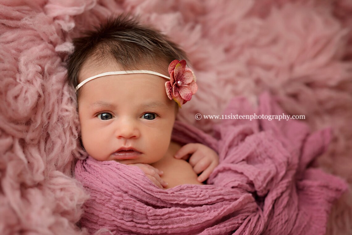 Pale Pink Cheesecloth Baby Wrap Cheese Cloth Newborn Etsy