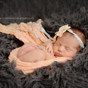 Peach Käsetuch Baby Wrap Käsetuch Neugeborenen Fotografie Requisite