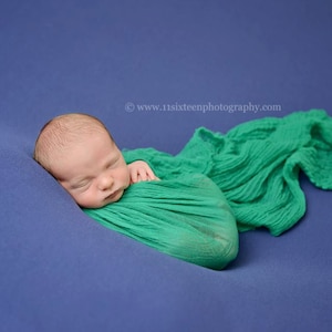 Smaragdgrün Käsetuch Wrap Käsetuch Neugeborenen Fotografie