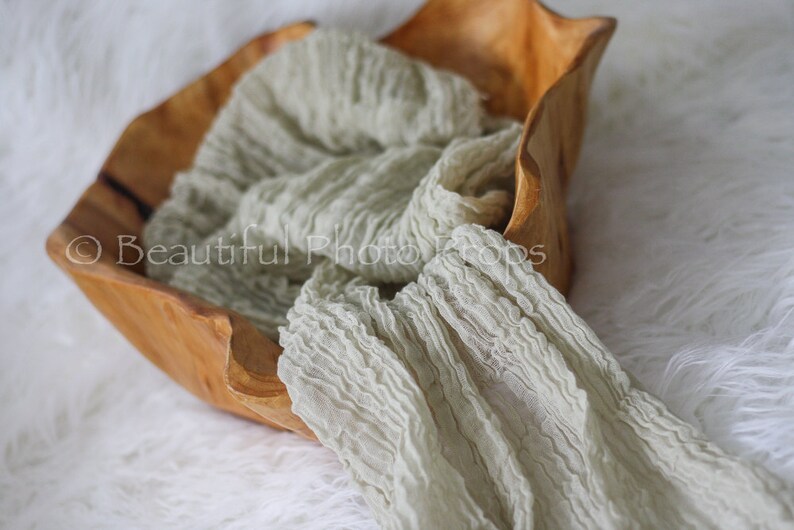Wheat Cheesecloth Baby Wrap Cheese Cloth Newborn Photography Etsy