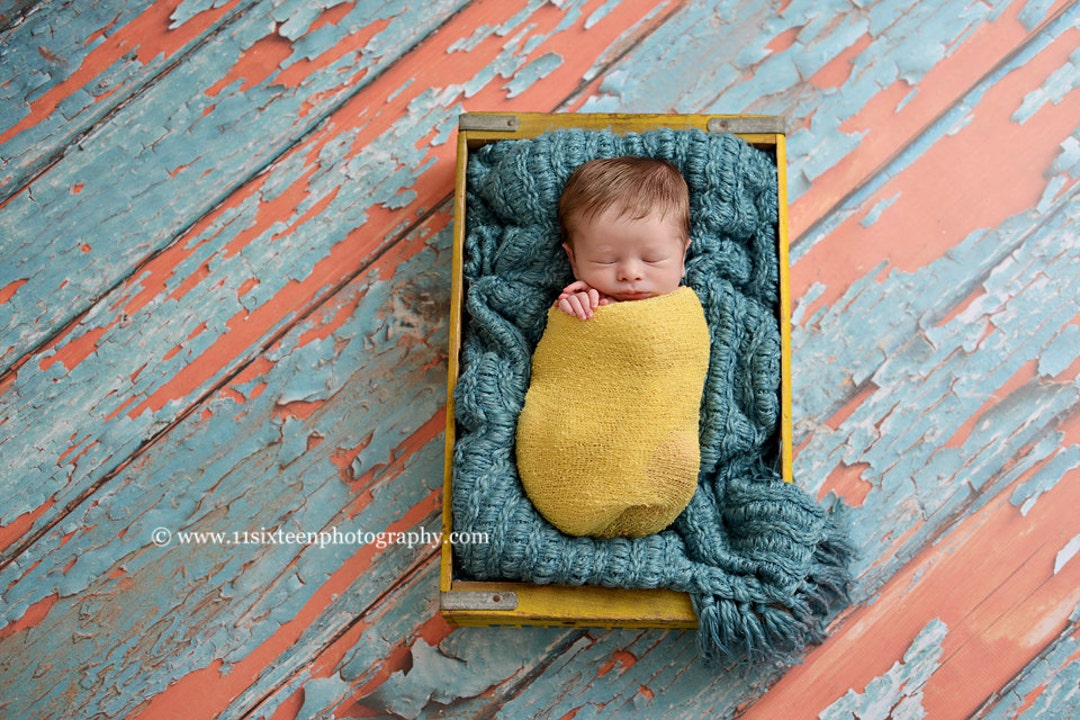 Mellow Yellow Stretch Knit Wrap Newborn Photography Prop Etsy