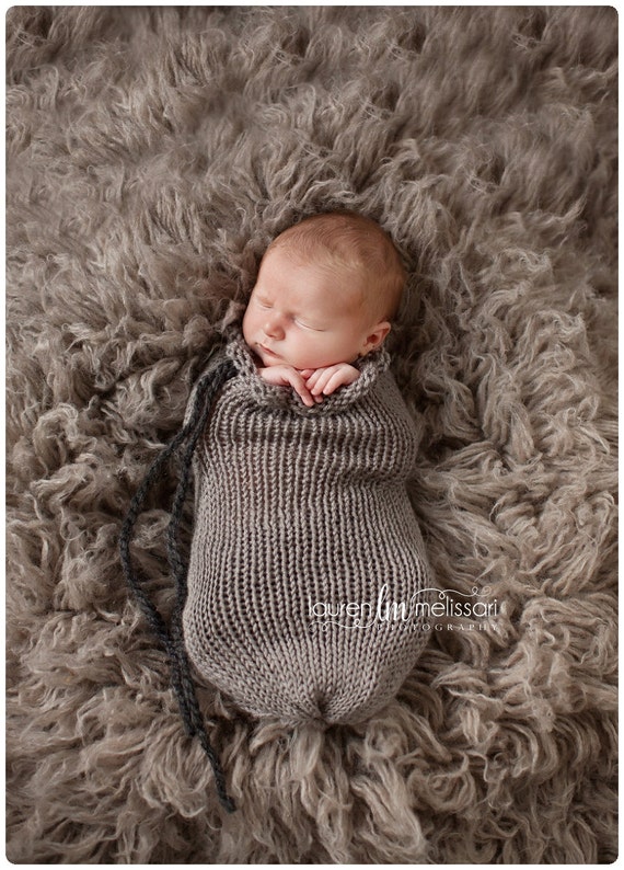 Newborn photography swaddle sack hotsell