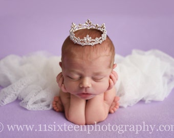 White Knit Whisper Wrap: Newborn Photography Prop