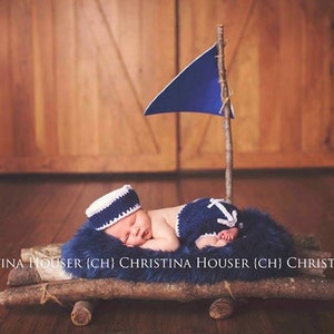Navy Blue Mongolian Faux Fur Rug Photography Photo Prop Newborn Baby Toddler Child