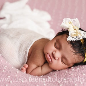 Weiß Käsetuch Baby Wrap Käsetuch Neugeborenen Fotografie
