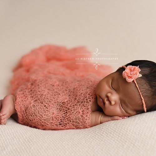 Laurel Green Stretch Knit Baby Wrap Newborn Photography Etsy