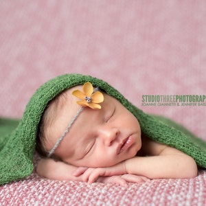 Moosgrün Stretch Strick Baby Wrap Neugeborene Fotografie Requisite