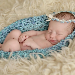 Rotkehlchen Ei Blau Babyschale Newborn Pod