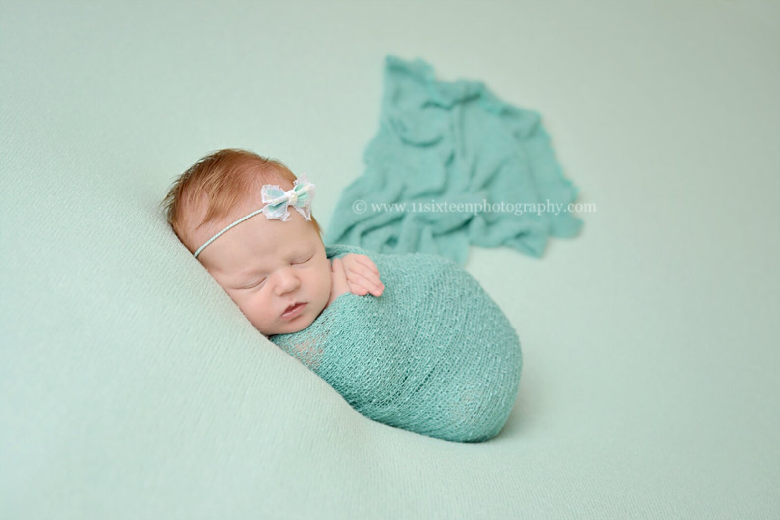 Ocean Blue Stretch Knit Baby Wraps Newborn Photography Prop Etsy