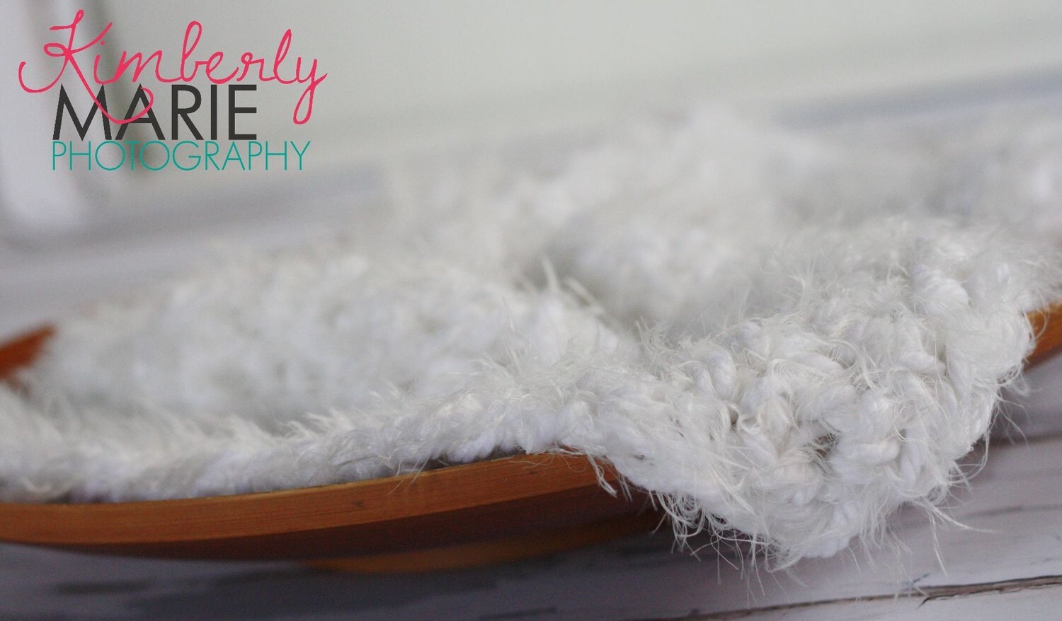 White fur blanket for baby sale