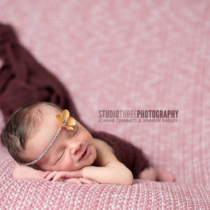 Black Cherrys Stretch Strick Wrap Neugeborene Fotografie