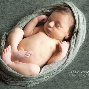 Dunkelgraues Käsetuch Baby Wrap Käsetuch Neugeborenen Fotografie Swaddle