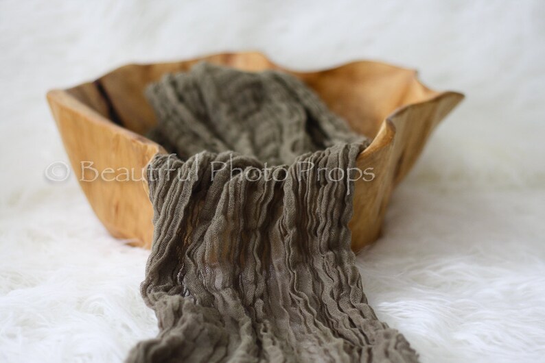 Toffee Brown Cheesecloth Baby Wrap Cheese Cloth Newborn Etsy