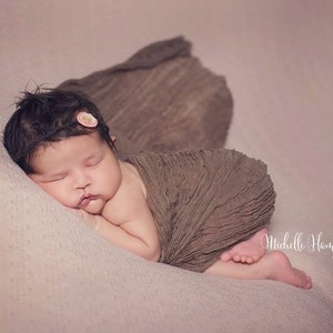 Toffee Braun Käsetuch Baby Wrap Käsetuch Neugeborenen Fotografie Stoff