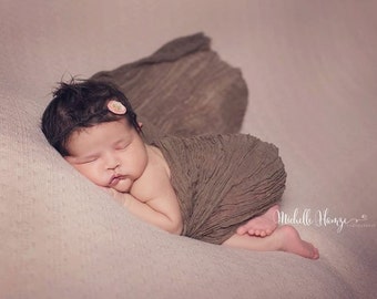 Toffee Brown Cheesecloth Baby Wrap Cheese Cloth Newborn Photography Fabric