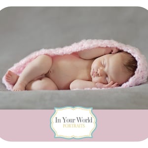Himmlische rosa Babyschale Newborn Egg
