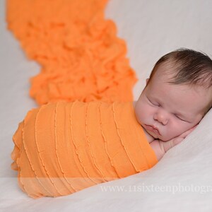 Rüschen Stretch Stoff Wrap Poppy Neugeborene Fotografie Requisite Posing Swaddle