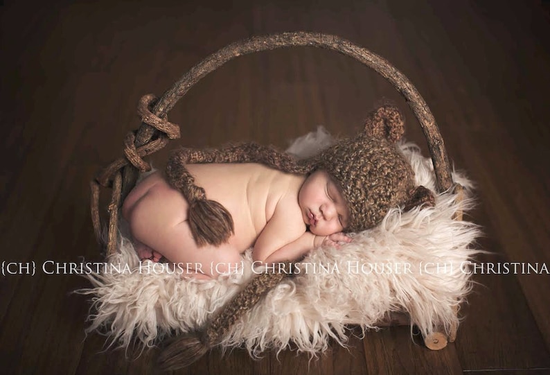 Faux Flokati Fur YOU CHOOSE the Color, Fur Blanket, Photography Prop, Faux Fur Layer, Newborn Fur, Newborn Baby Photography image 6