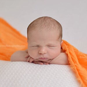 Orange Käsetuch Baby Wrap Käsetuch Neugeborenen Fotografie