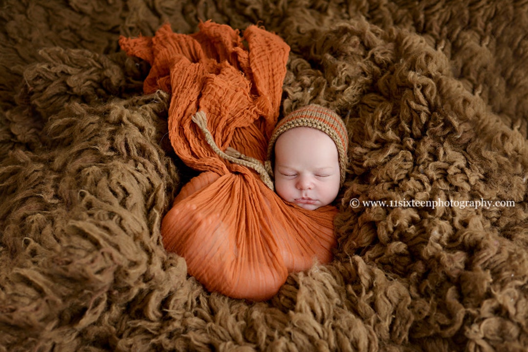 Adobe Brown Cheesecloth Baby Wrap Cheese Cloth Newborn Etsy