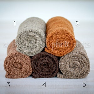 Wraps de malha elástica em tons marrons