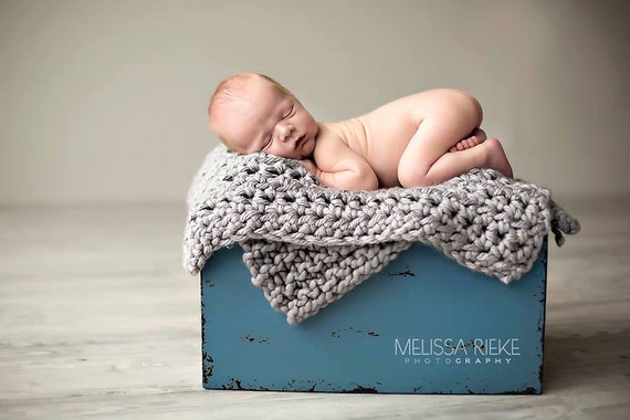 Baby blanket store photo prop