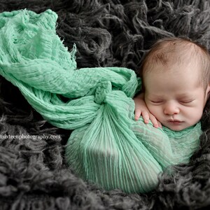 Ozean Blau Grün Käsetuch Baby Wrap Layer Käsetuch Neugeborenen Fotografie