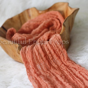 Lachs Käsetuch Baby Wrap Käsetuch Neugeborenen Fotografie