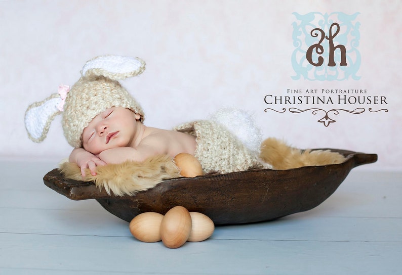 Beige Faux Fur Rug Nest Photography Photo Prop 27x20 Newborn Baby Toddler Mat image 1