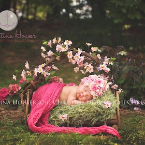 Hot Pink Käsetuch Baby Wrap Käsetuch Neugeborenen Fotografie Requisite Layer