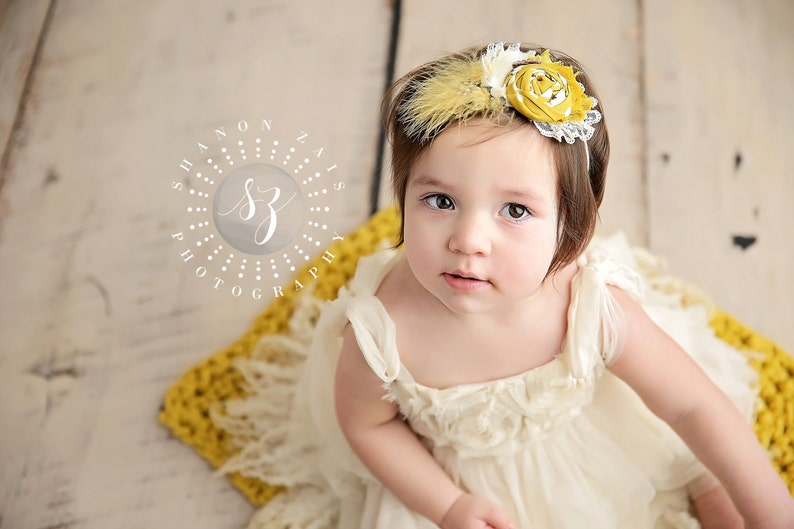 Chunky Citron Yellow Baby Blanket Newborn Photography Prop Etsy