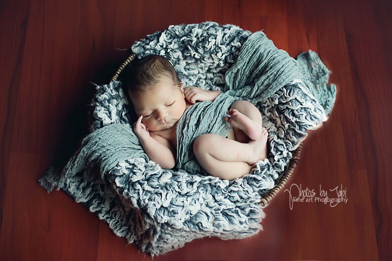 Dark Gray Cheesecloth Baby Wrap Cheese Cloth Newborn Etsy