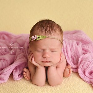 Hell Rosa Käsetuch Baby Wrap Käsetuch Neugeborenen Fotografie
