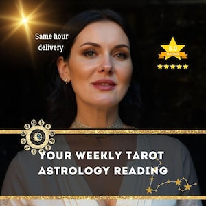 Horóscopo semanal del zodiaco: Amor, energía y guía para tu signo / Entrega en 1 hora