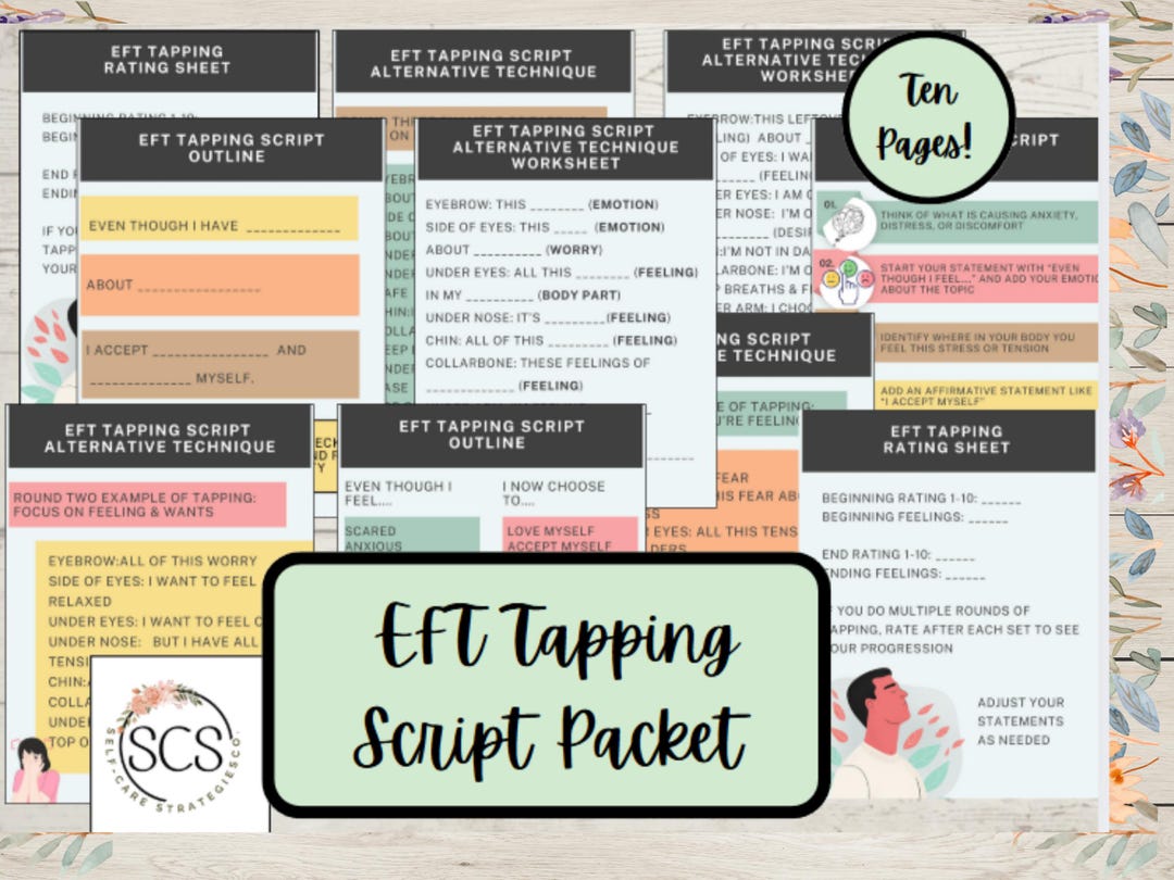 Head Tap Script EFT Tapping Script, EFT, Eft Tapping Points, EFT Interventions ...