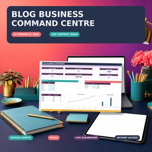 Blogg Business Command Center, SEO-nyckelordsspårare, analysinstrumentpanel (digital nedladdning) bild 1
