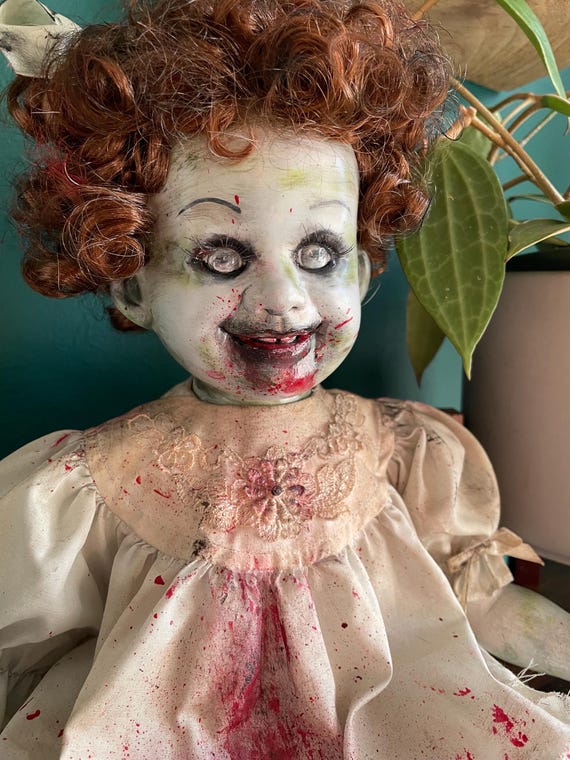 Living Dead Girl Zombie Baby Porcelain Doll - Etsy