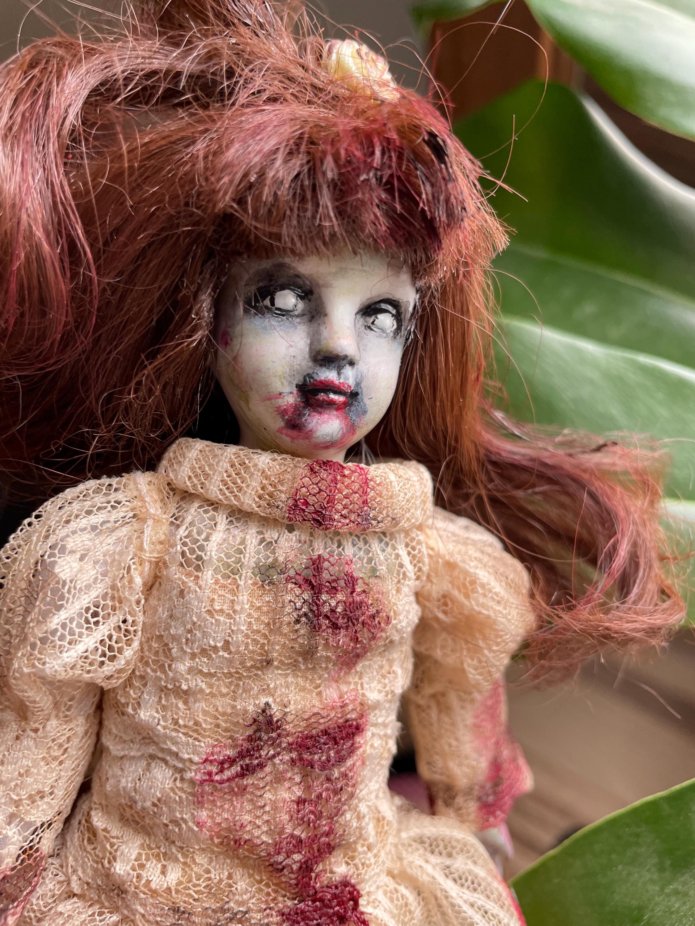 Living Dead Girl Zombie Baby Porcelain Doll - Etsy