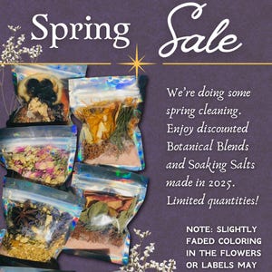 SPRING SALE Discounted Botanical Potpourri Natural Dried Herb Flowers Home Fragrance Stovetop Simmer Pot Non-Toxic Aromatherapy Gift Organic