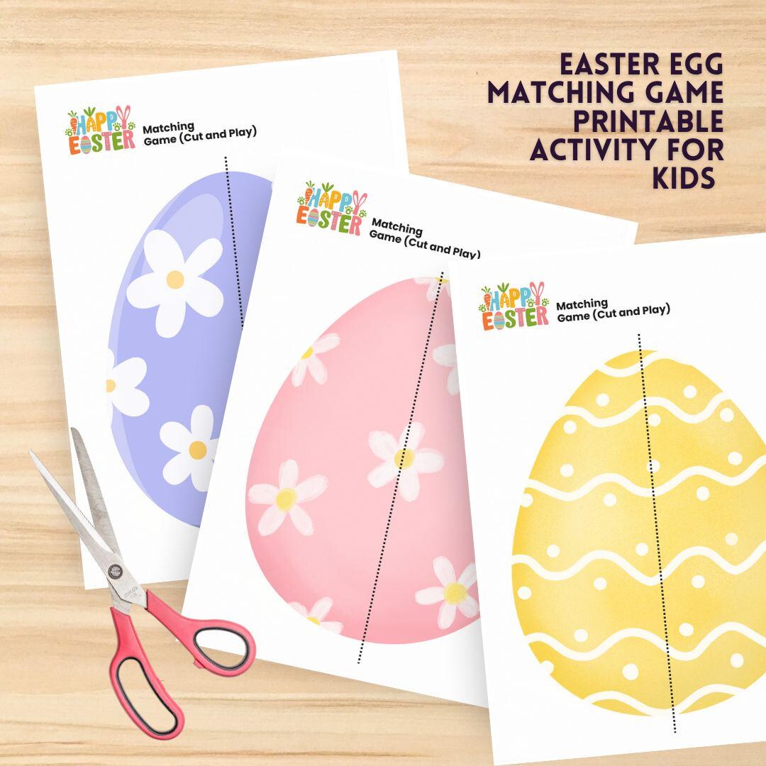 Easter Egg Matching Game – Printable Easter Activity for Kids - Etsy ...