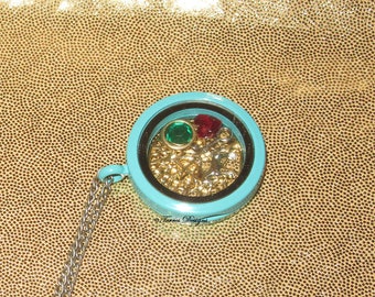 Custom Deku Tree Pendant Necklace Floating Story Locket Zelda Ocarina of Time Handmade One of a Kind OOAK by TorresDesigns - Ready To Ship