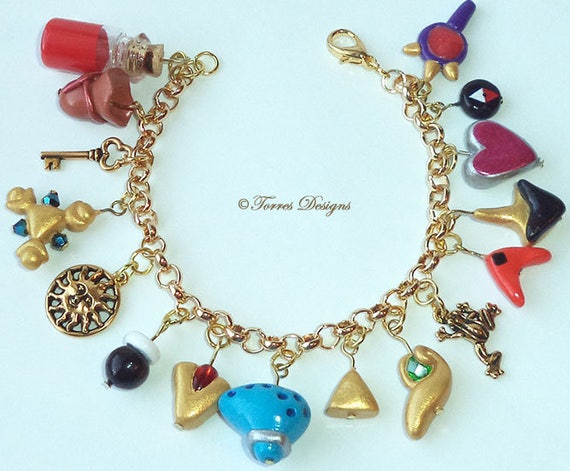 Zelda shop charm bracelet