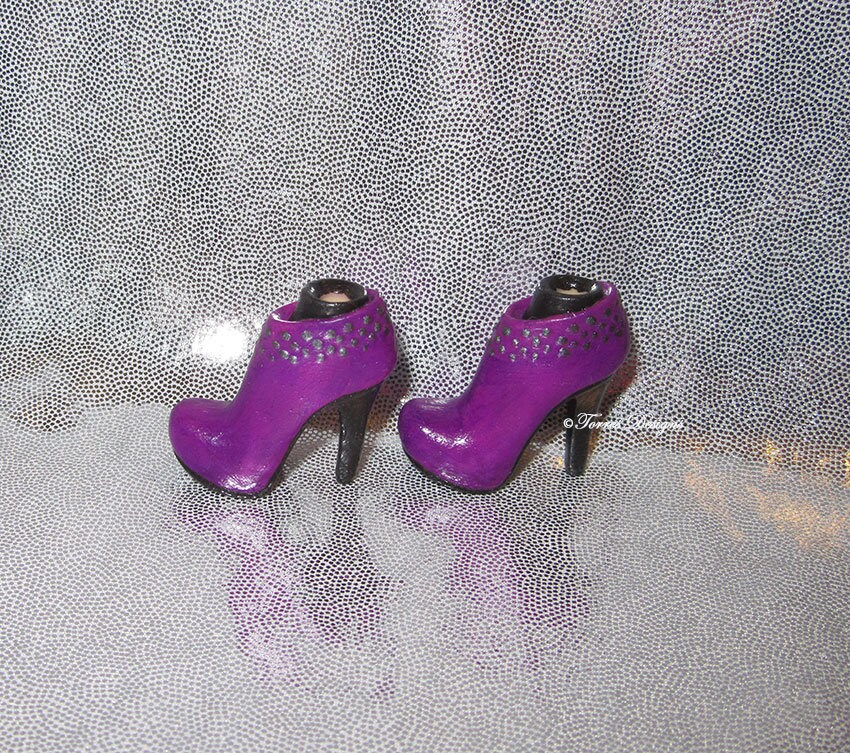 19 Barbie doll Lavender  HIGH HEEL SHOES AWESOME NEW 2018 