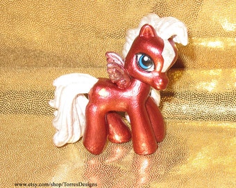 Custom Zelda EPONA Figure with Wings Repaint My Little Pony One of a Kind OOAK by TorresDesigns - Ready To Ship