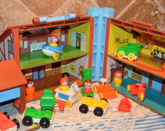 fisher price garage 1980