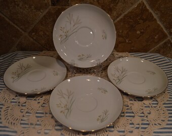 Excellent! SALE Org 75.00 Vintage Set of 7 Bread Plates Marked KPM Krister Germany