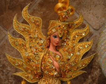 Goddess of the Sun Barbie and Moon Goddess Barbie~wearing Bob