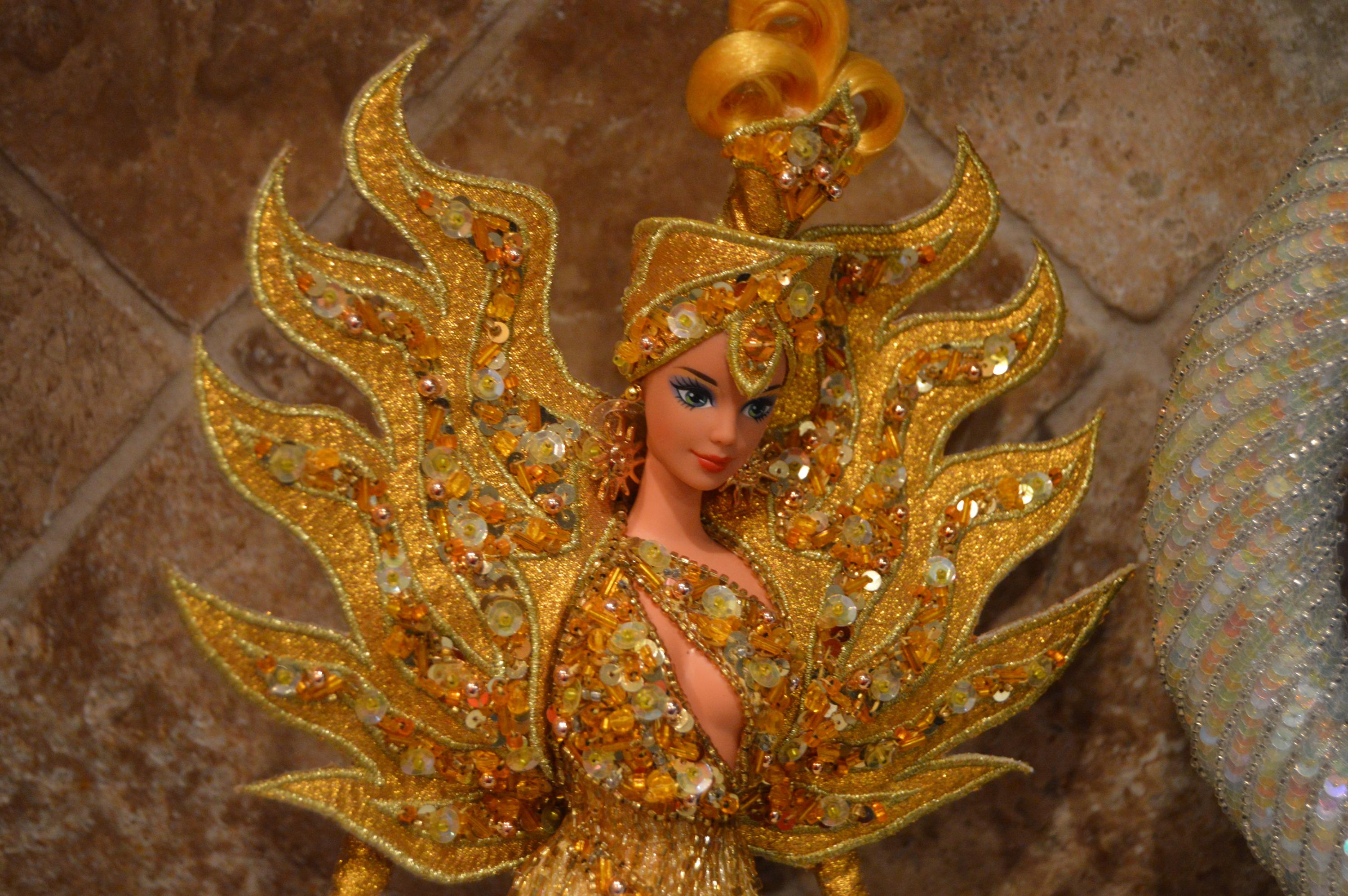 Goddess of the Sun Barbie and Moon Goddess Barbie~wearing Bob