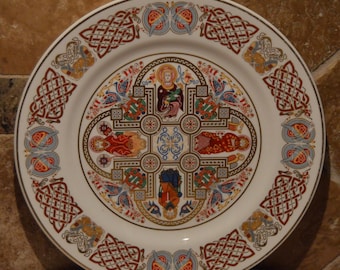 Vintage Spode Celtic Collector's Piece - the Kells Plate - Etsy