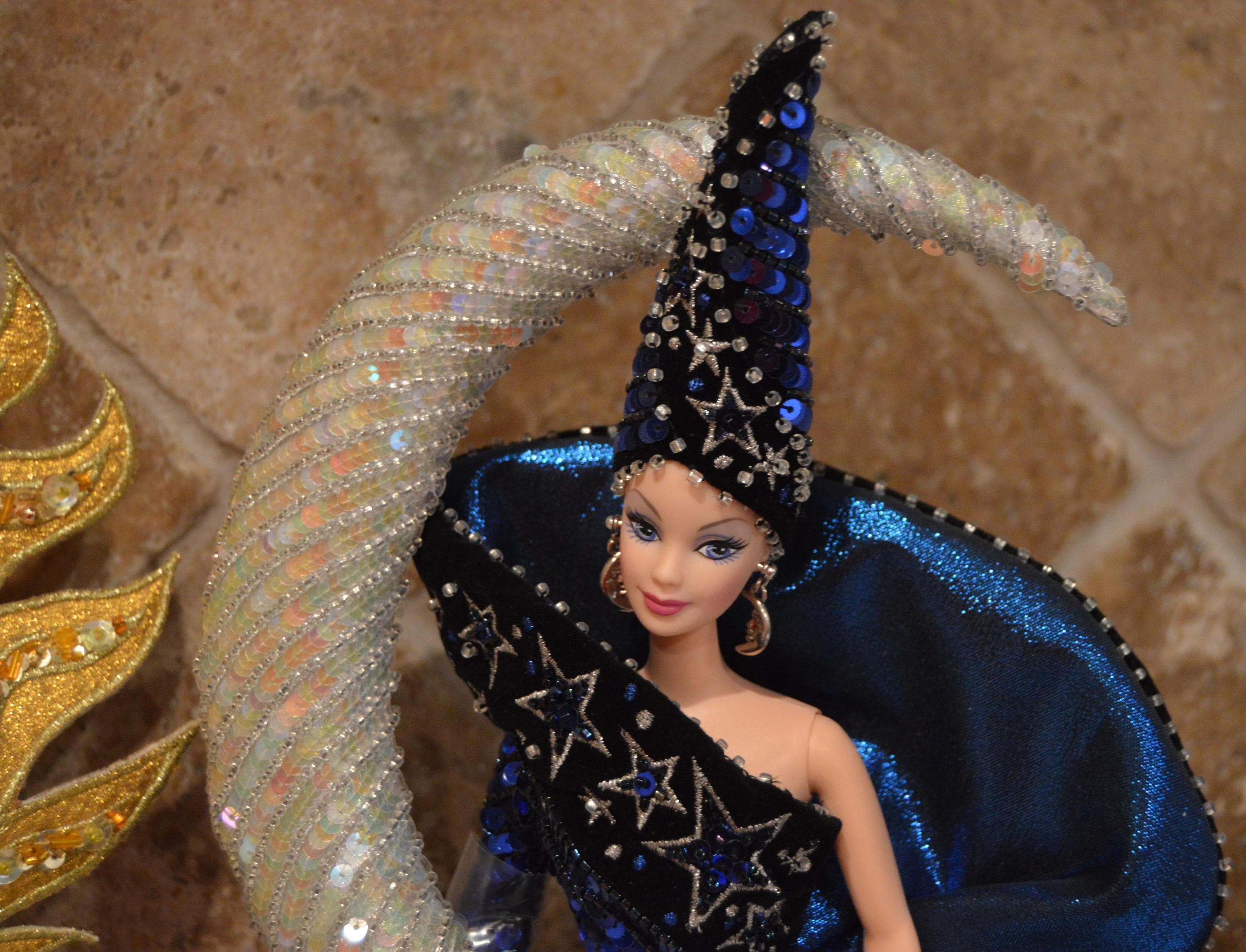 Goddess of the Sun Barbie and Moon Goddess Barbie~wearing Bob